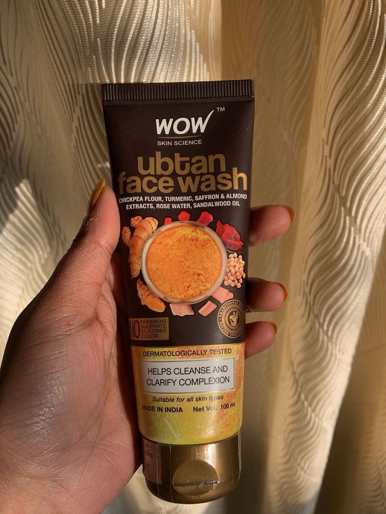 WOW Skin Science Ubtan Face Wash