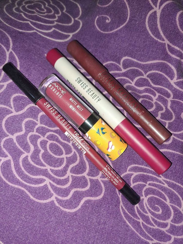 Combo Of Branded Lipsticks