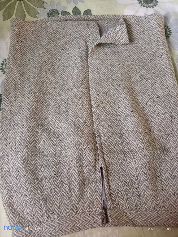 Korean Vintage Woolen Skirt.