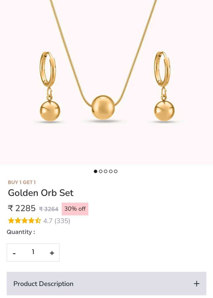 palmonas Golden Orb Set