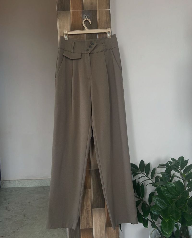 High Waist Trousers
