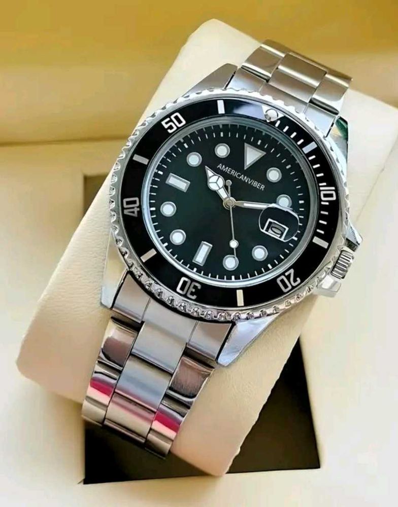 AMERICANVIBER Silver Watch