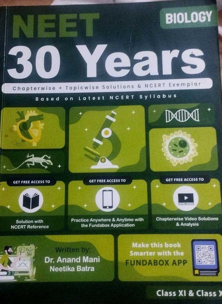 NEET Biology: 30 Years Chapterwise Solutions