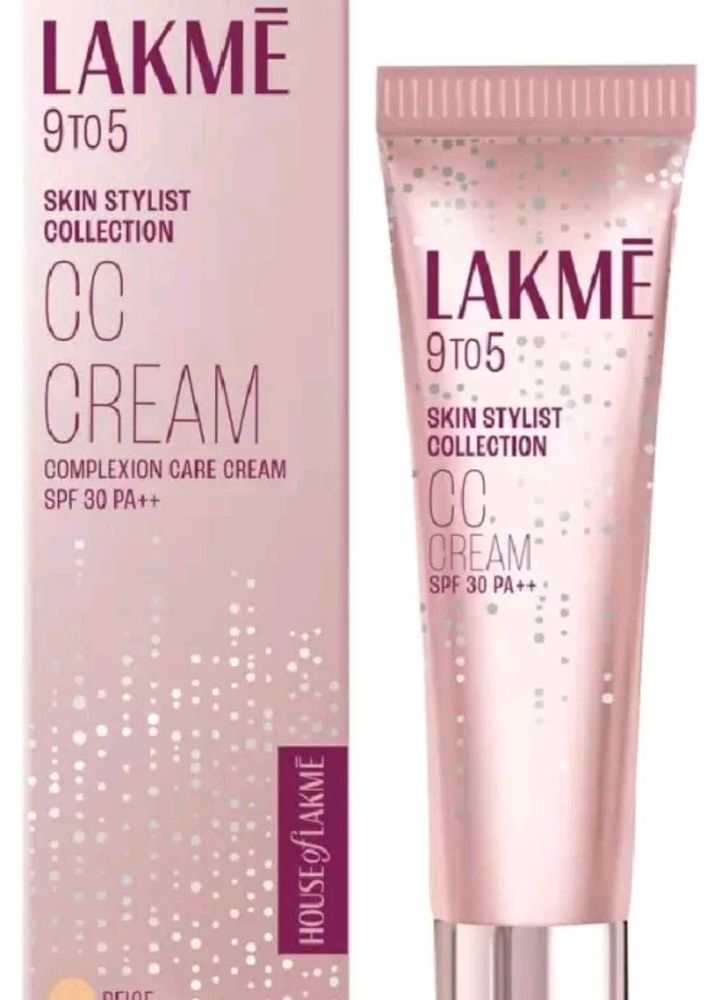 Lakme 9 To 5 CC Cream, Shade : Beige