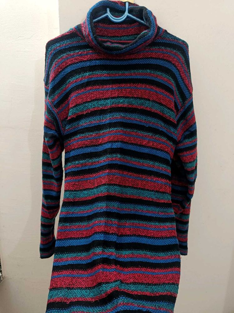 Striped Knit Dress