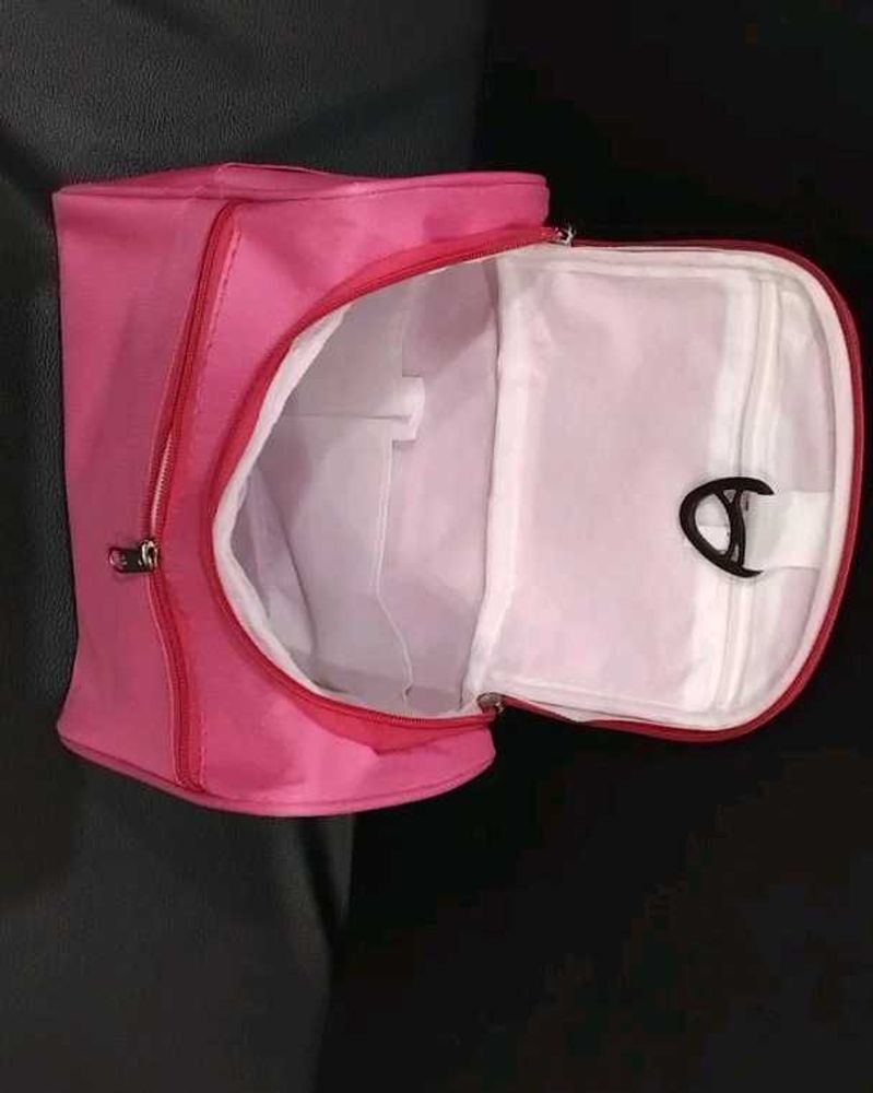 Women Zip Closure Cosmetic Makeup Bag