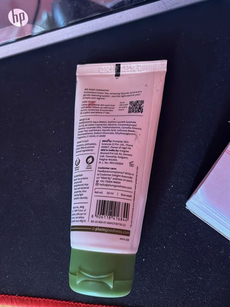 Plum Green Tea Face Wash