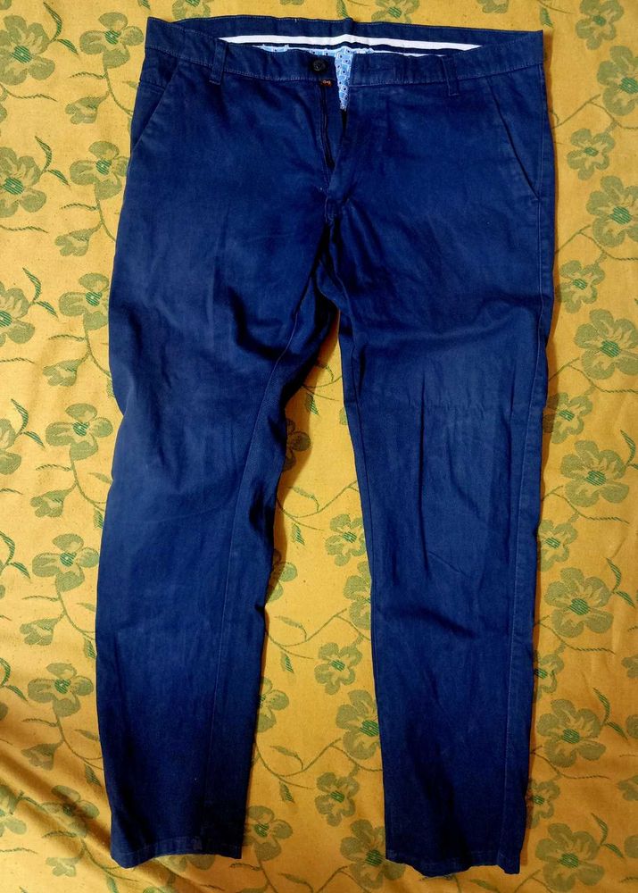 Mens trousers Relax Fit (Navy Blue)