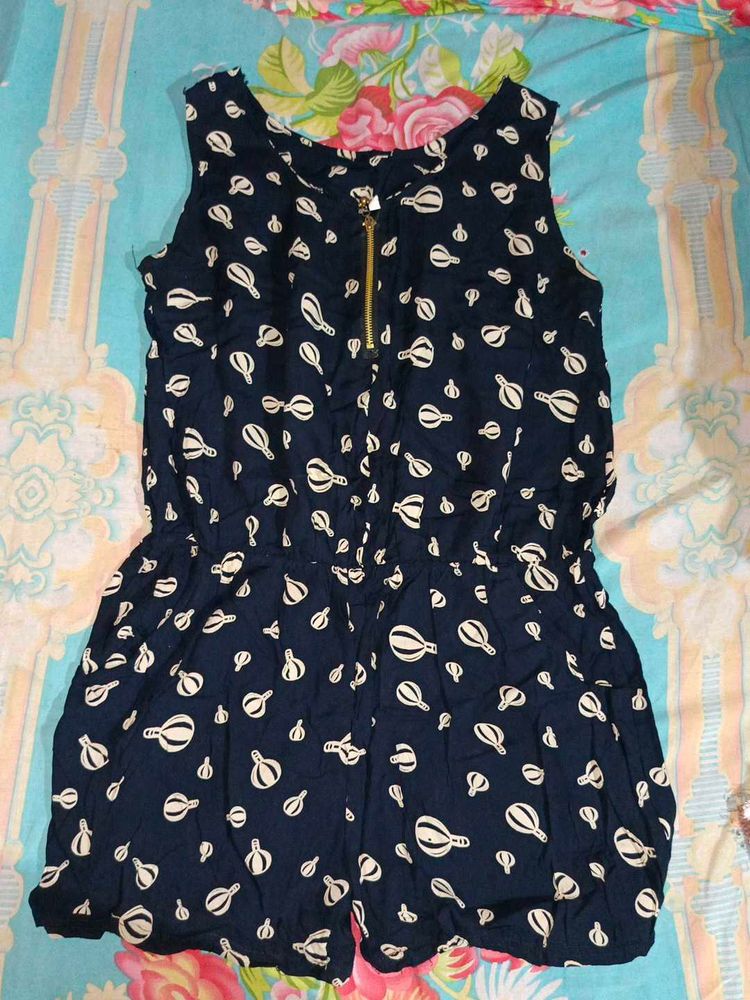 Balloon Print Romper