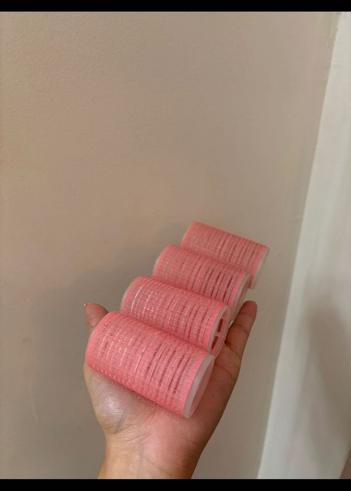 Pink Hair Rollers