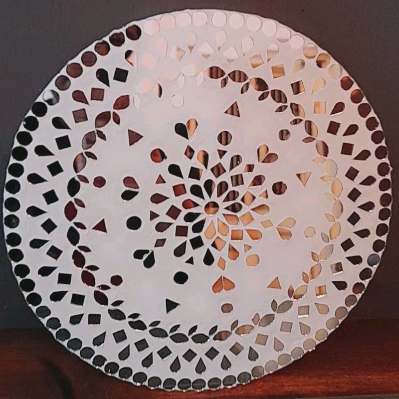 Mirror Mosaic Wall Art Hanging