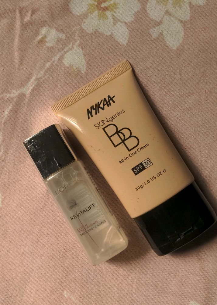 Loreal Paris Revitalift Serum+Nykaa BB Cream ₹399!