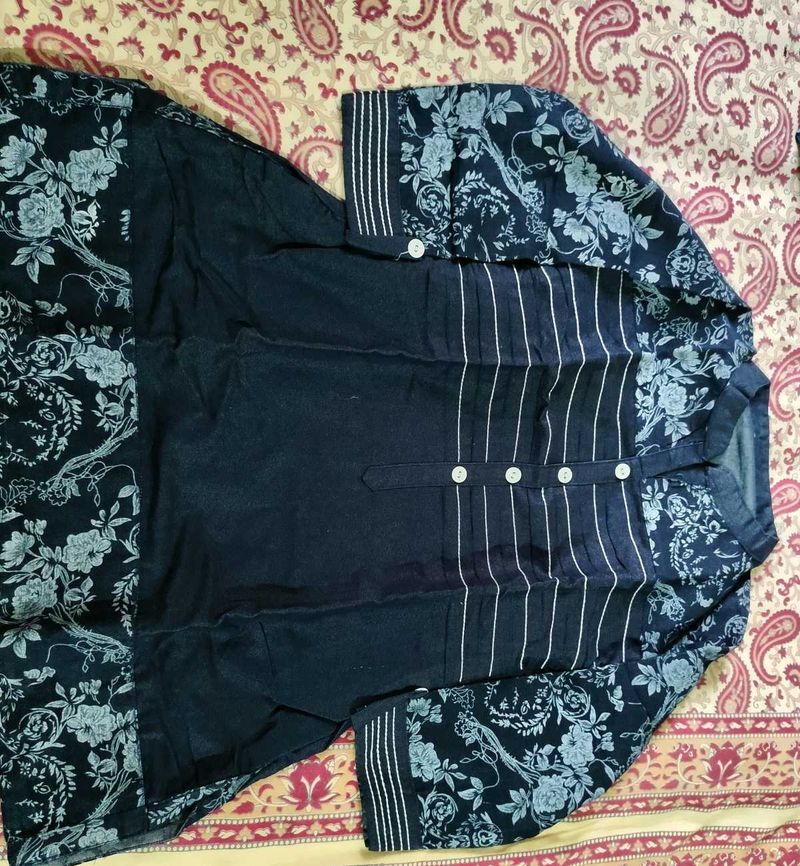 Floral Print Long Sleeve Top