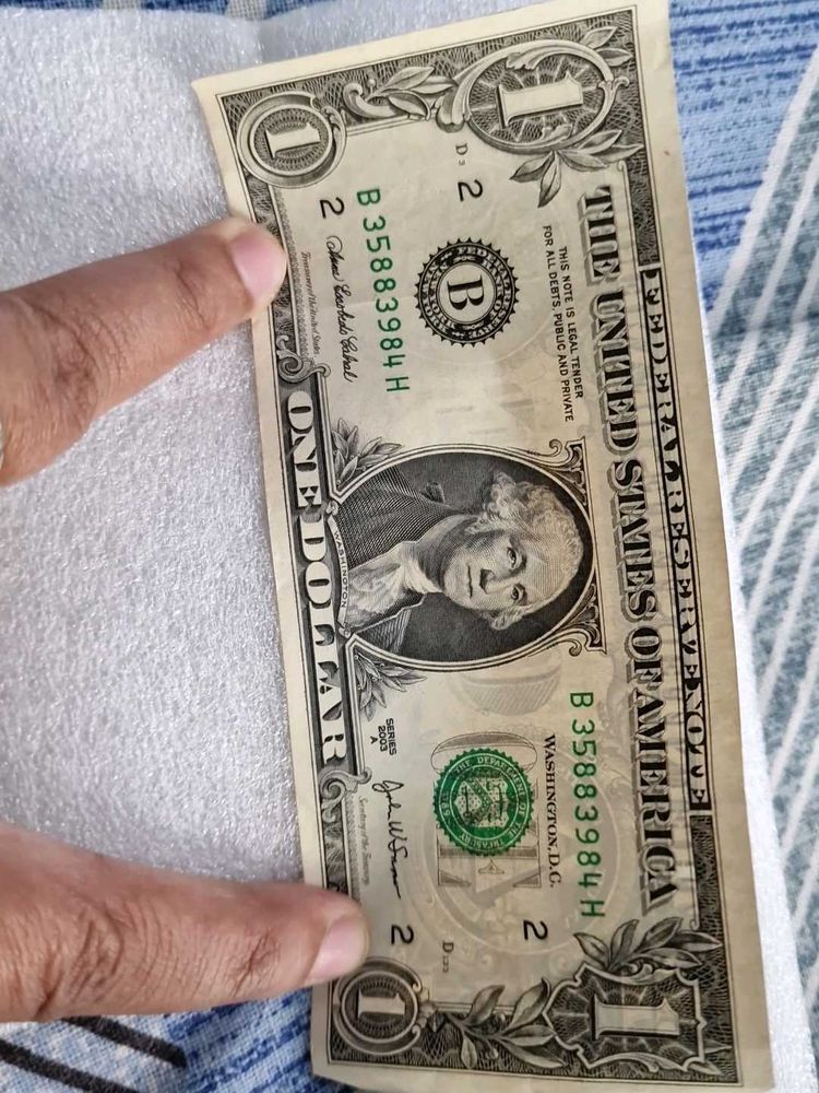 Collectible One Dollar Bill
