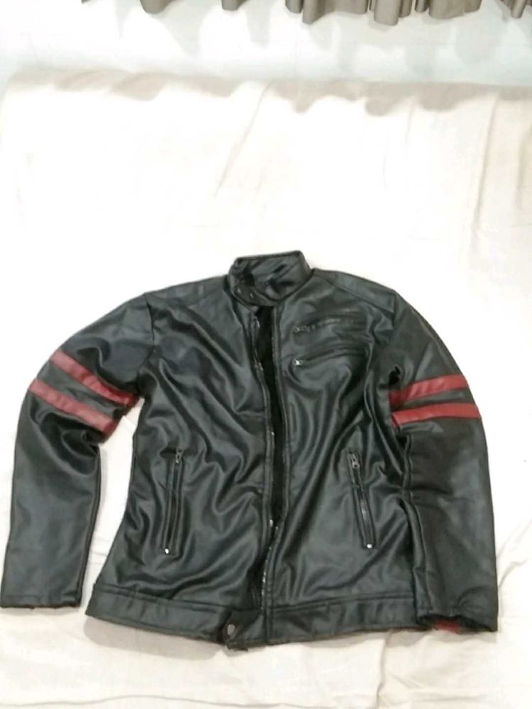 Stylish Black Leather Jacket