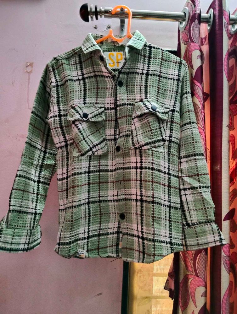 Stylish Plaid Flannel Shirt