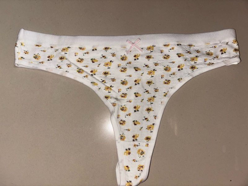 Floral Thong
