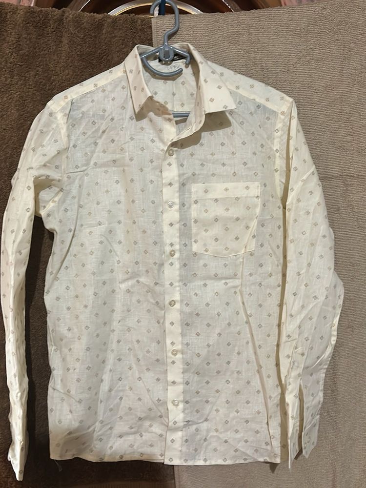Patterned Long Sleeve Shirt