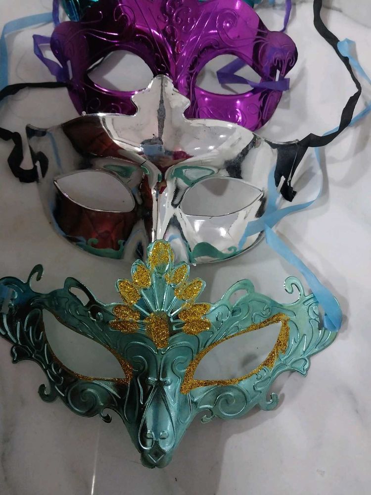 Party Mask and Birthday Banner