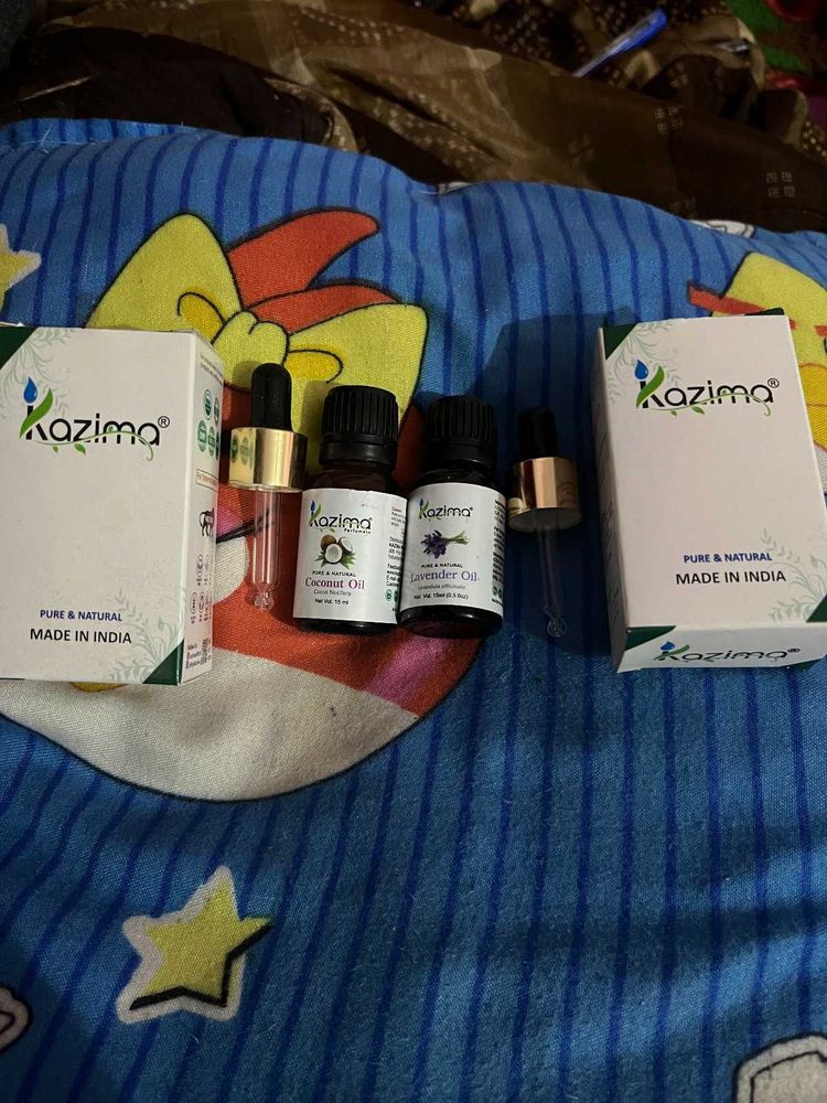 COMBO OF KAZIMA COCONUT &amp; LAVENDER OIL