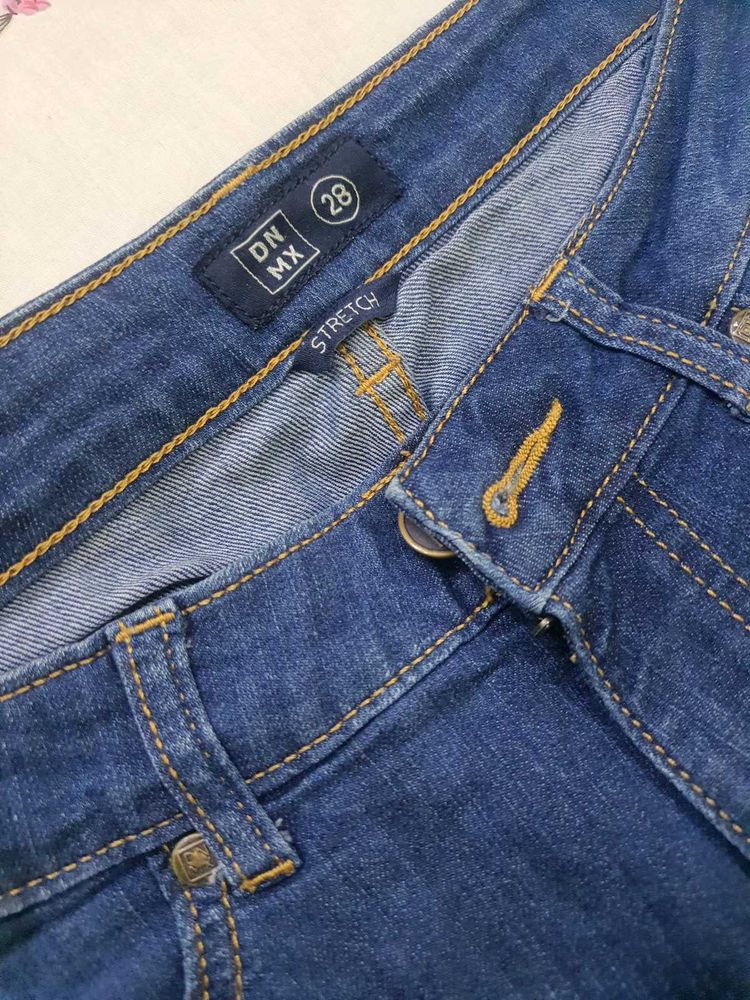 DNMX Embroidered Jeans