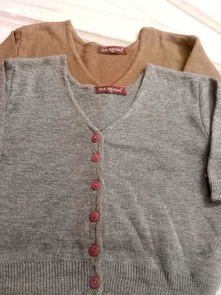 woollen blouse/Cardigan Comboh