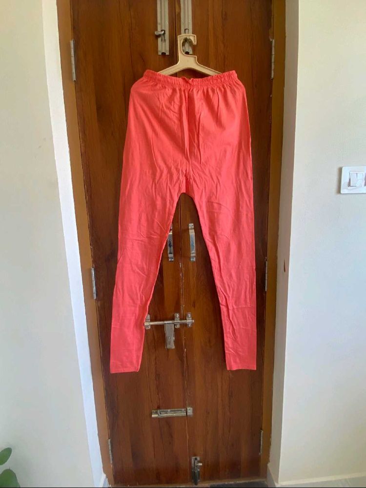 Carrot Color Leggings
