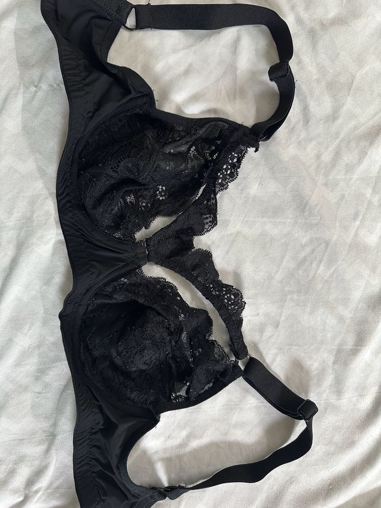 Lace Black Underwire Bra