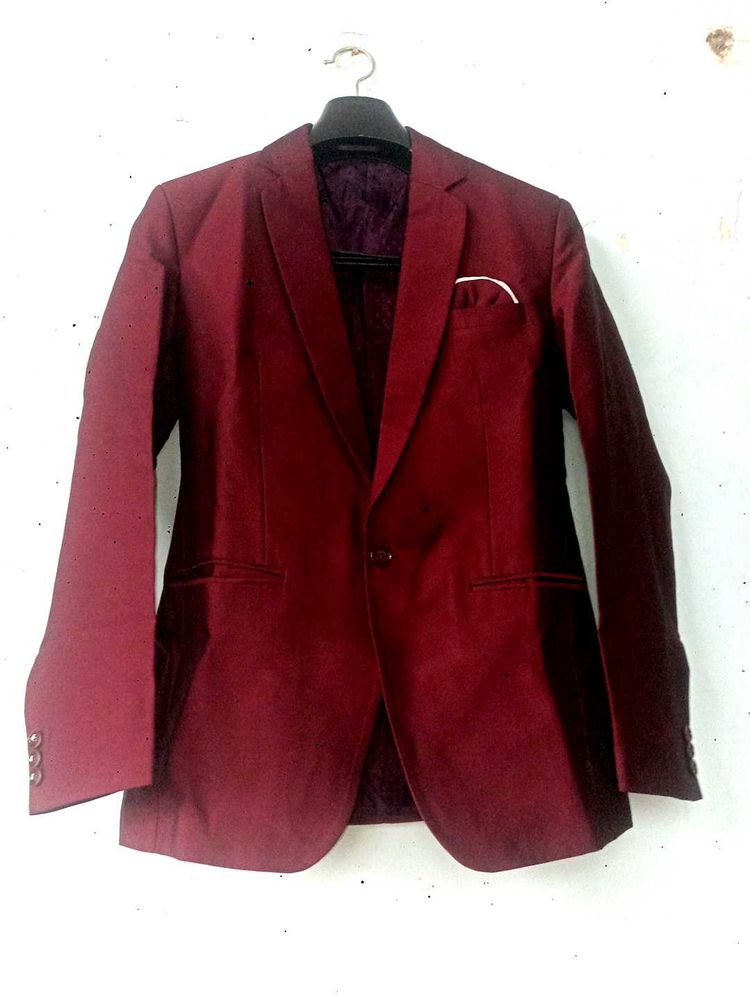 Maroon Suit &amp; Blazer