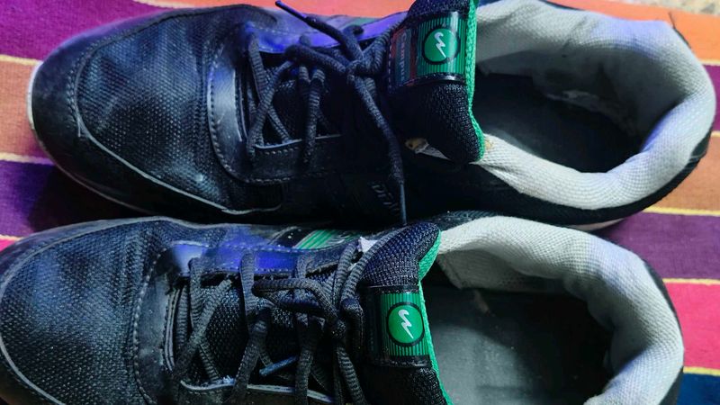 Campus Black Sneakers