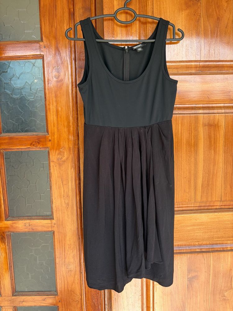 DKNY Black Sleeveless Dress