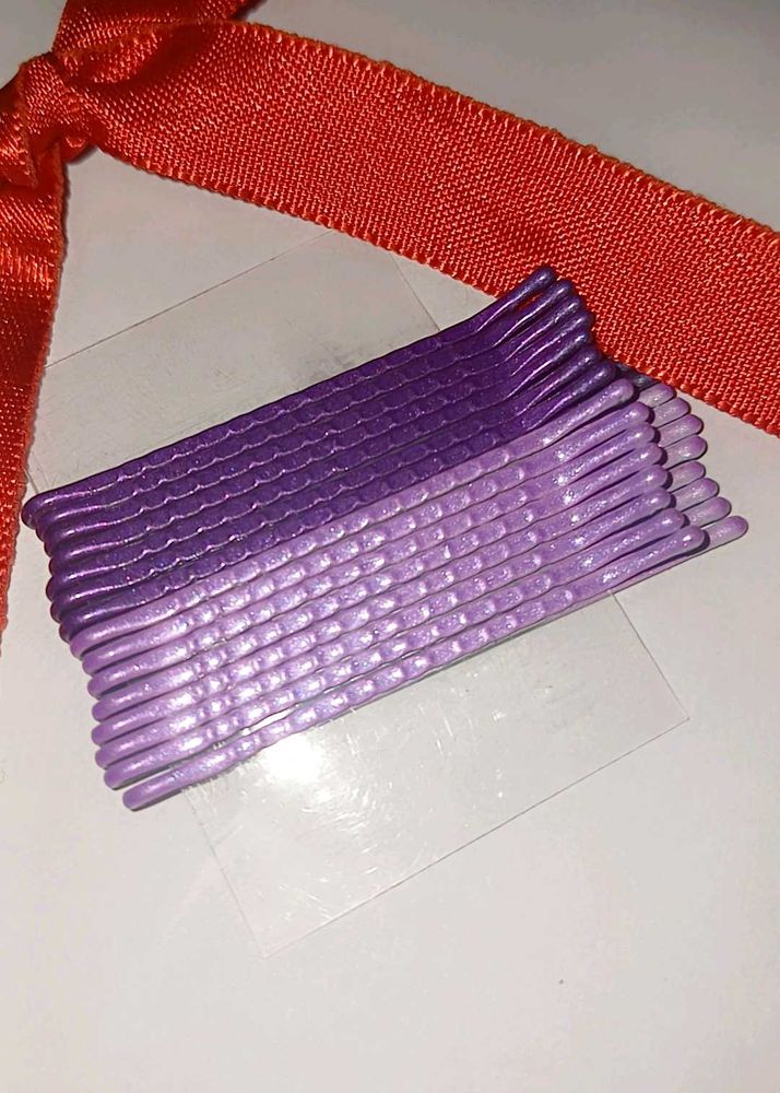 Purple Bobby Pins