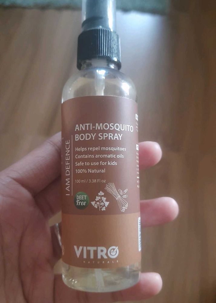 Deet Free Spray
