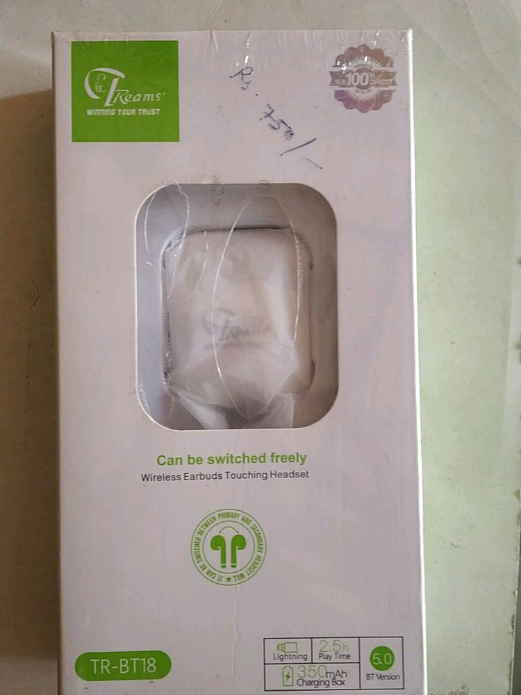 Treams, Wireless Earbuds.