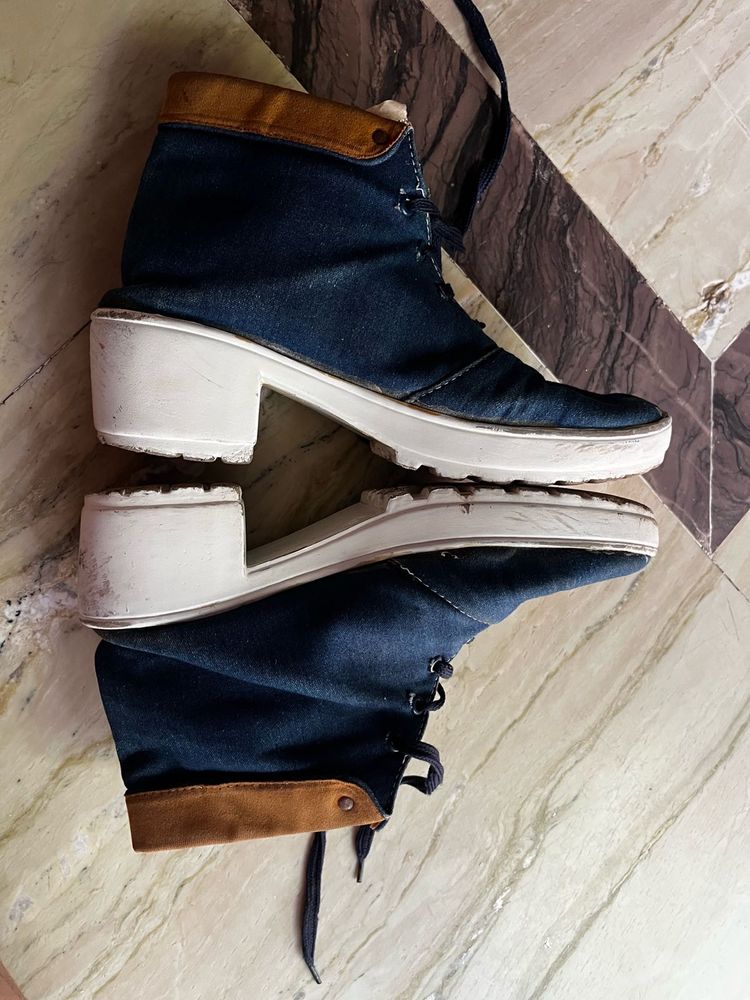 Fila  Dark blue boots for woman