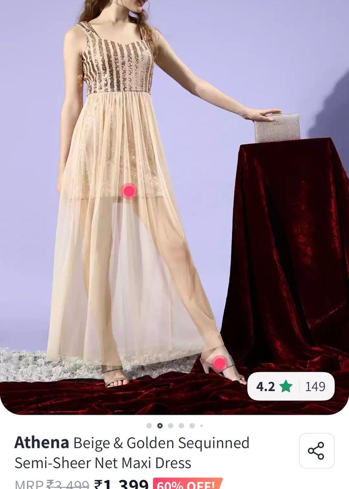 Party Wear Maxi Dress