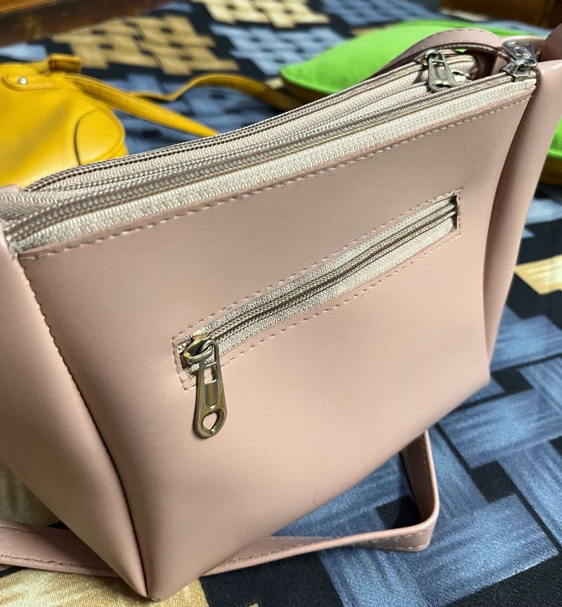 Pink Crossbody Bag
