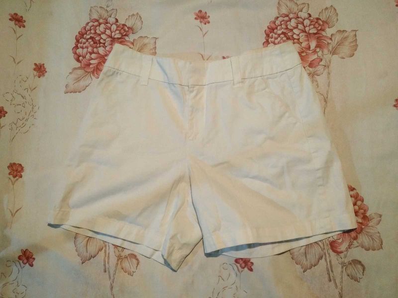 White Bermuda Shorts