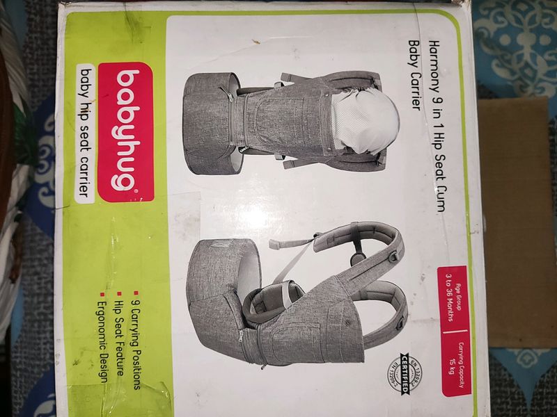 Babyhug 9 In 1 Hip Seat Cum Baby Carrier