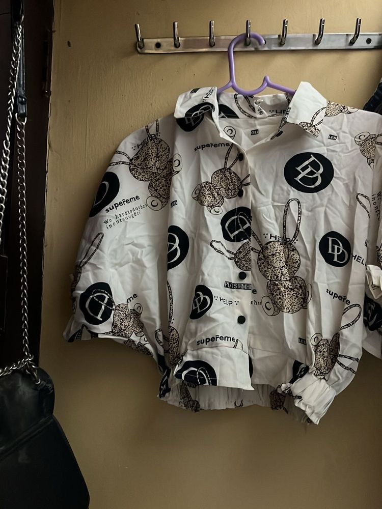 Patterned Blouse