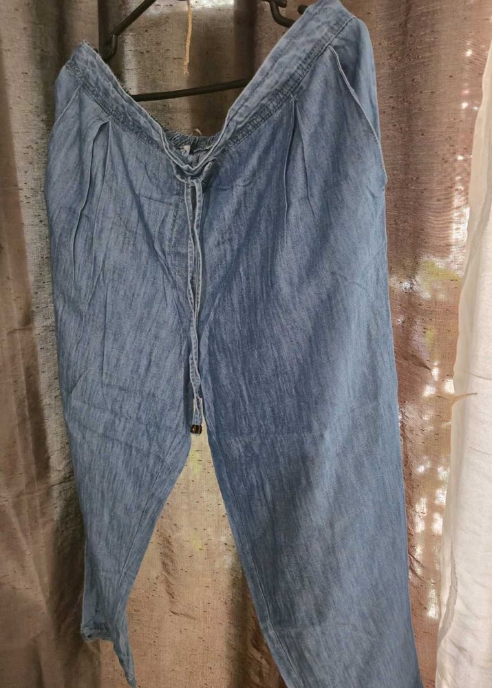 Blue Denim Pants
