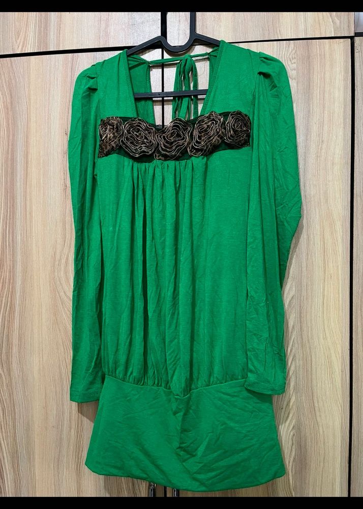 Fancy Green Top
