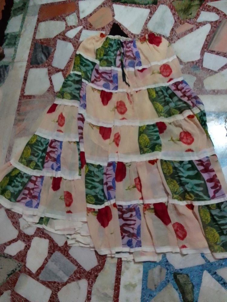 5 Layer Long Skirt