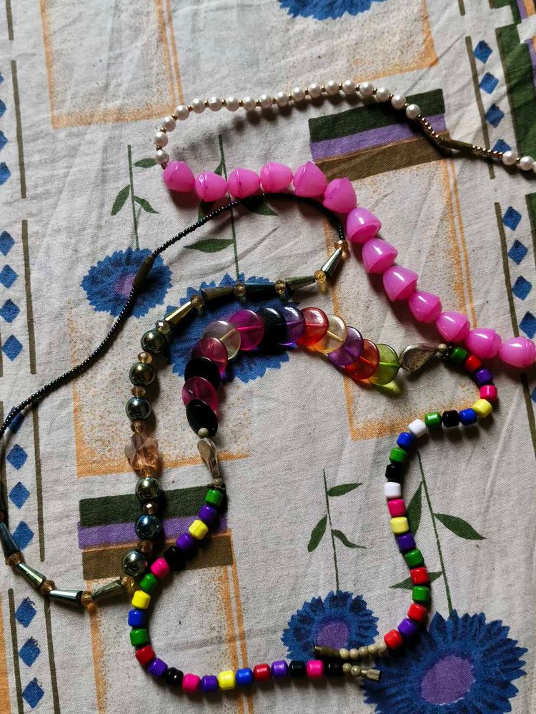 3 Combo Beads Necklace