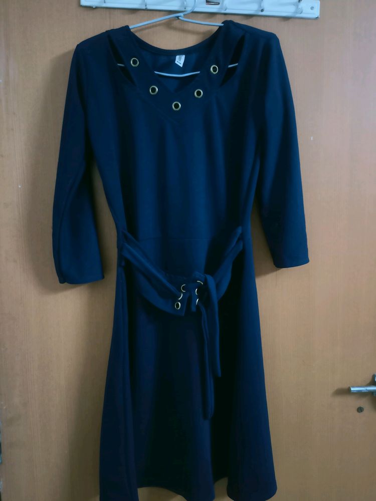 Navy Blue Dress