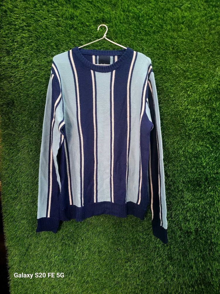 Striped Knit Sweater