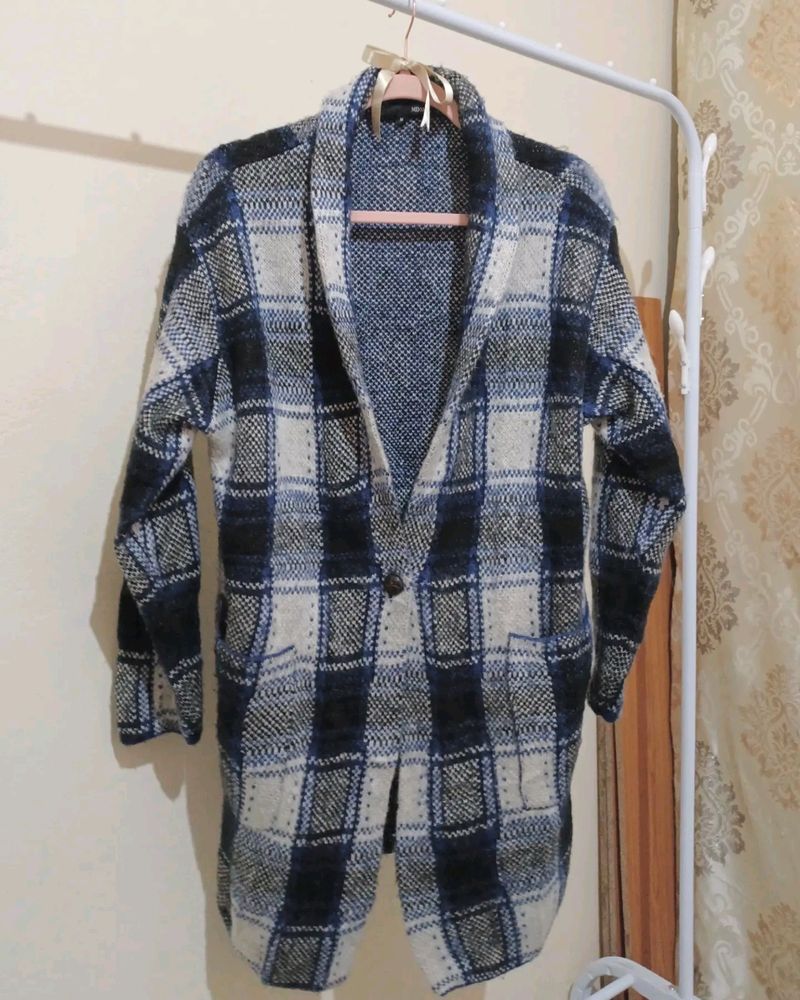 Mixxo Vintage Long Flannel Sweater