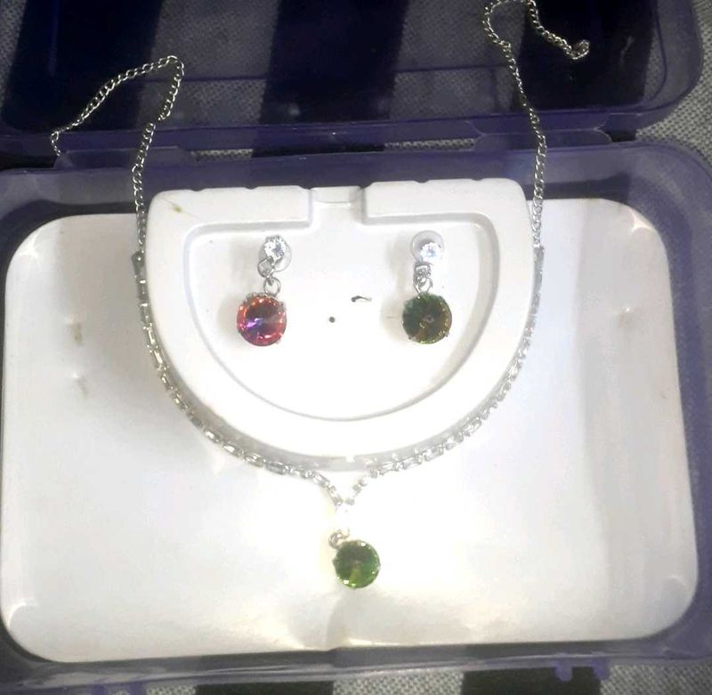 Necklace With Earing