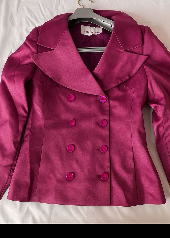 Elegant Pink Blazer