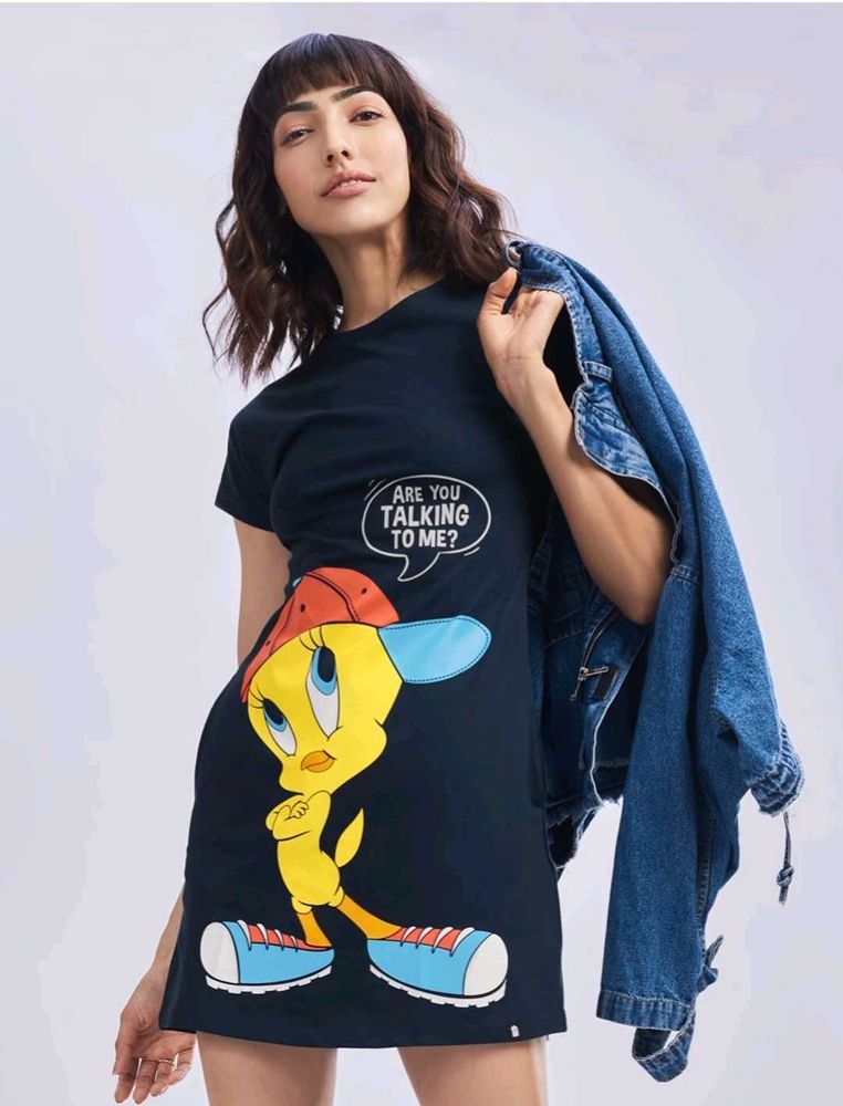 Dress, Tshirt Dress By Souled Store